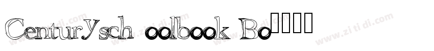 Centuryschoolbook Bo字体转换
